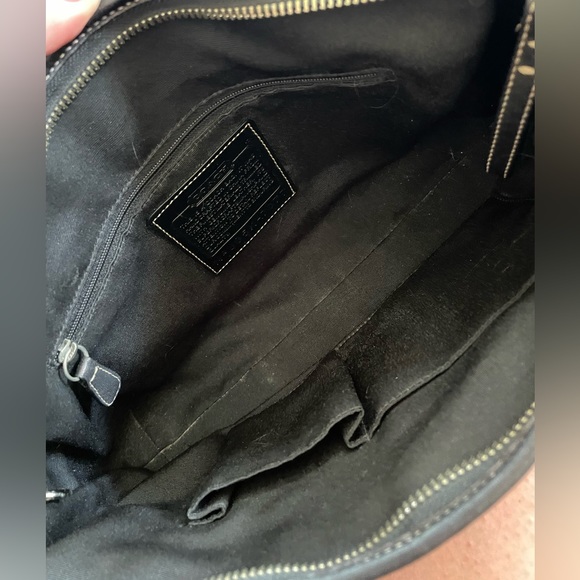 COACH Crossbody Adjustable Canvas/Leather Bag - Picture 10 of 10